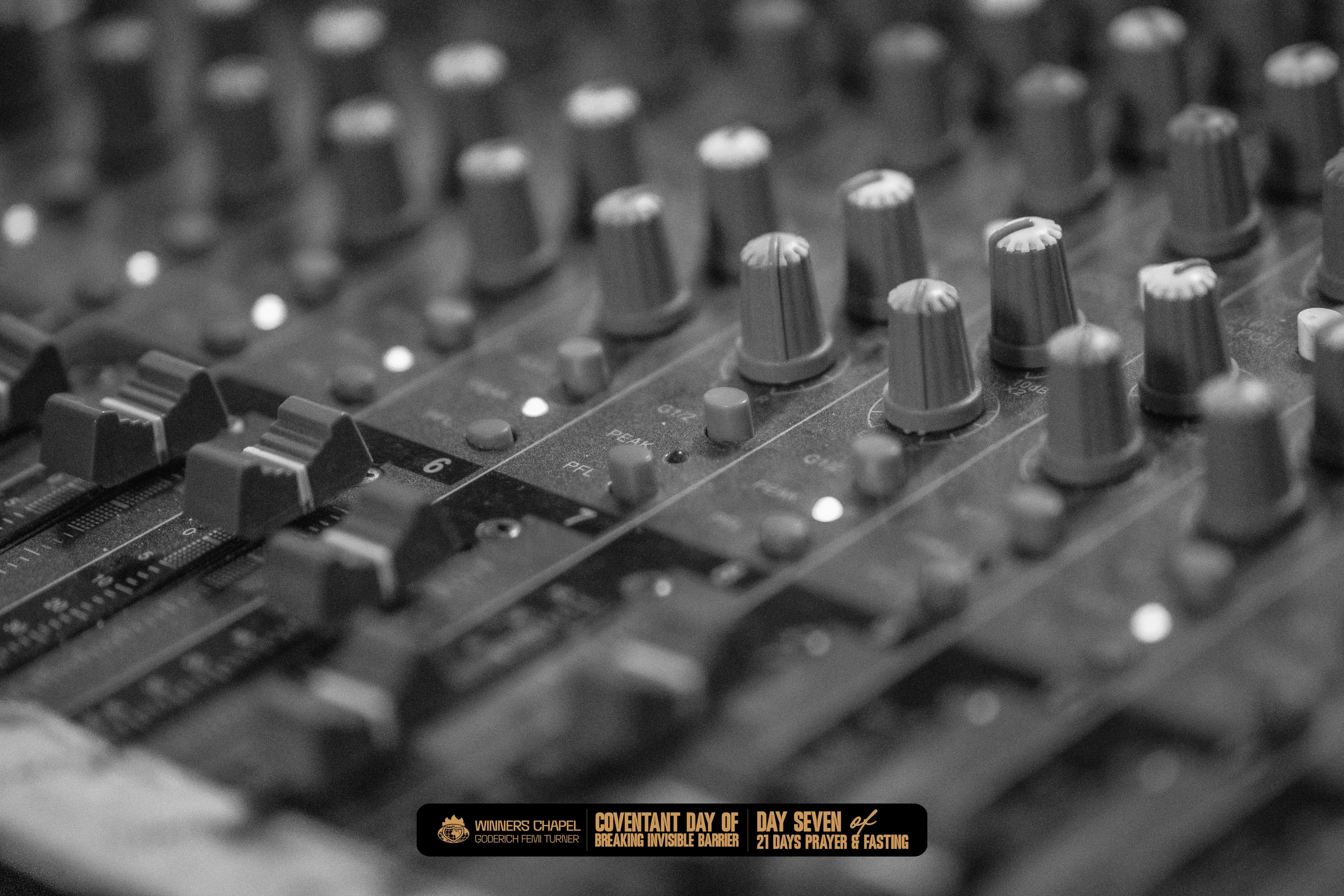 A mixer from the Tech Studio